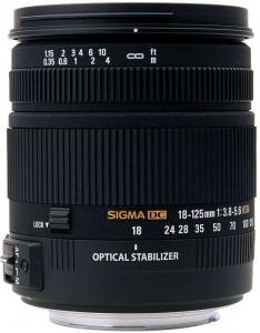 Sigma 18-125mm f/3.8-5.6 DC OS HSM