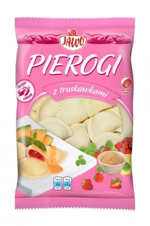 Pierogi z truskawkami Jawo