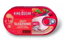 Ostre połączenie – filety śledziowe w pikantnym sosie z pieprzem cayenne firmy King Oscar
