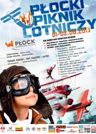 Plakat Płockiego Pikniku Lotniczego