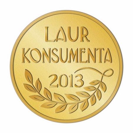 Złoty Laur Konsumenta 2013 dla Cukru Królewskiego