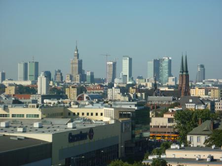 Praga panorama Warszawy