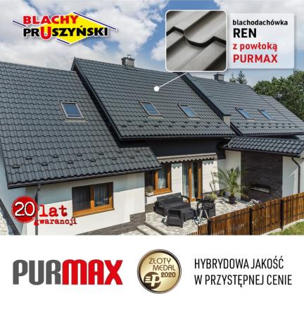 Blachy Pruszyński - Purmax Złoty Medal Budma 2020r.