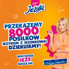 10 000 posiłków dla jeży dzięki kampanii marki Jeżyki!