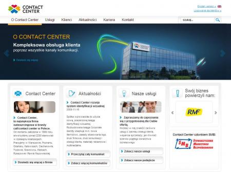 Strona główna serwisu www.contactcenter.pl