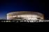 (Fot. Świat Architektury ) Widok podświetlonego Stadionu Miejskiego we Wrocławiu
