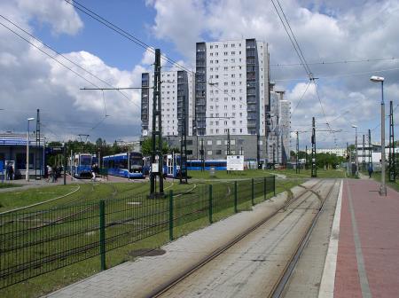 Pętla na Krowodrzy Górce. To stąd za kilka lat tramwaje pojadą w kierunku Górki Narodowej.