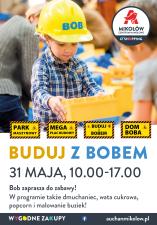 Świętuj Dzień Dziecka z Bobem w Centrum Handlowym Auchan Mikołów