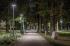 Lampy Mitra od Lena Lighting oświetlają zrewitalizowany park w Łochowie