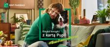 Karta Pupil – pierwsza w Polsce karta debetowa dla miłośników zwierząt, dostępna w Banku BNP Paribas