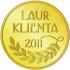 Godło "Złoty Laur Klienta 2011" dla projektorów BenQ