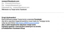 Spamerzy atakują polskich użytkowników Facebooka