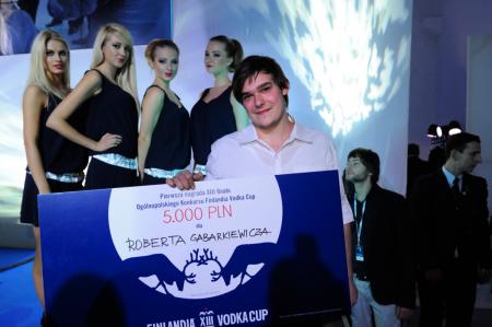 Robert Gaberkiewicz z Łodzi, finalista Finlandia Vodka Cup