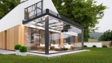ACS 50 OPTIGLASS - CAŁOSZKLANE ŚCIANY PRZESUWNE DO OGRODÓW LETNICH