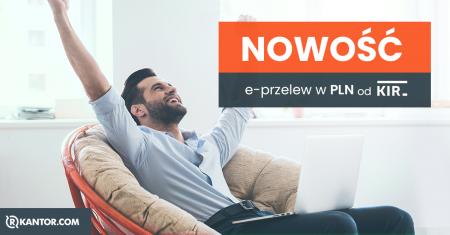 E-przelew w PLN już dostępny w Rkantor.com
