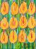 Edward Dwurnik, Żółte tulipany, 2018