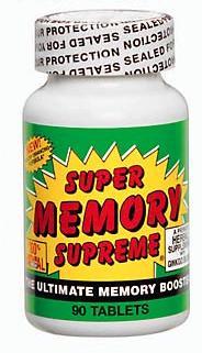 Super Memory Supreme. Dbaj o pamiec ziolami.