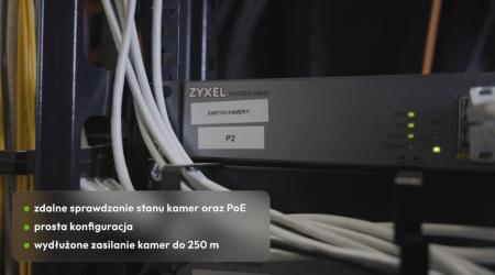 Zyxel Networks Forest Park przełącznik CCTV GS1350