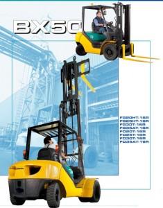 Wózki widłowe Komatsu BX 50