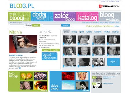 Społecznościowy serwis Wirtualnej Polski - bloog.pl