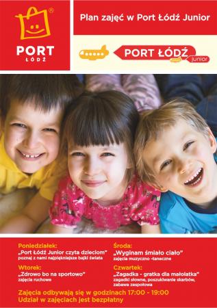 Plan zajęć w Port Łódź Junior