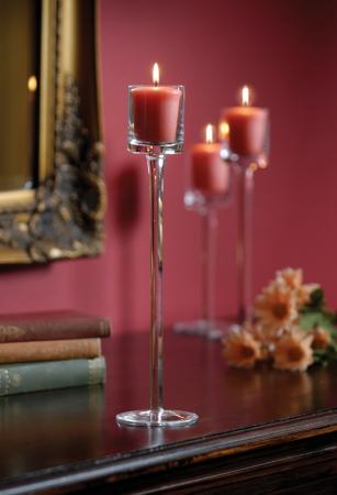 Yankee Candle Szklany świecznik duży 30cm, cena 29.00 zł