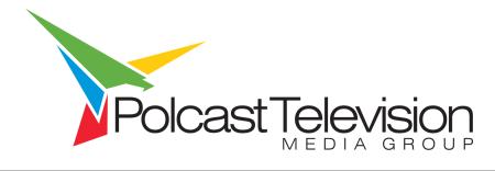 Logo Polcast Television
