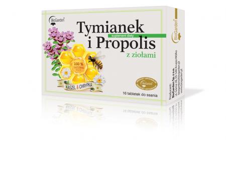 Tymianek i Propolis z ziołami, BioGarden