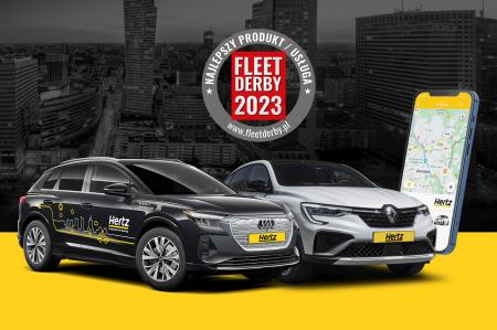 HERTZ CCS Corporate Car Sharing z aplikacją nagrodzony we Fleet Derby 2023