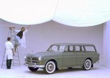 Klasyczne Volvo podczas wystawy Auto Nostalgia