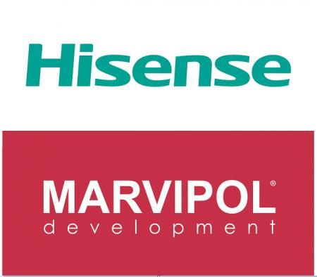 Hisense Marvipol logos