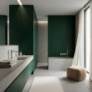 Chrom na nowo - COLIBRI w minimalistycznej łazience