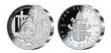 Pierwszy w historii medal pamiątkowy w hołdzie dla Jana Pawła II