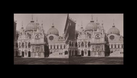 Stereopara, Wenecja, pałac Dożów, początek XX