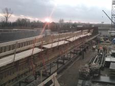 Budowa rekordowego mostu na Podkarpaciu na finiszu