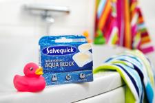 Szybkie gojenie ran z plastrami Salvequick Aqua Block - Quick Healing - NOWOŚĆ