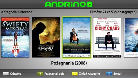 Andrino Play w Samsung Smart TV