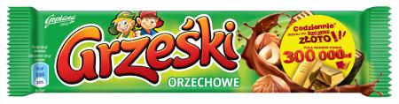 Wafelki Grześki w promocji