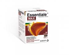 Nowość - Essentiale MAX- MAXymalna dawka na uciążliwe dolegliwości wątroby*