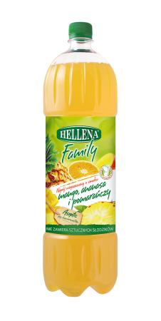 Hellena Family o smaku Mango, Ananasa i Pomarańczy