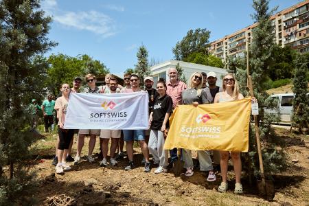 Zespół SOFTSWISS Tbilisi aktywnie działa na rzecz ochrony środowiska