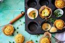 Warzywne muffinki z polenty – jeden przepis, mnóstwo możliwości