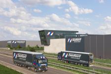 Daimler Truck Parts Center na styku Autostrady Bursztynowej i Autostrady Wolności