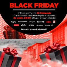 Galeria nad Jeziorem wydłuża godziny otwarcia w Black Friday