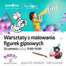 Maluj, twórz i baw się: „Bemikowo - rodzinne poranki” wracają do Galerii Bemowo