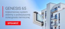 Aliplast przedstawia system okienny GENESIS 65