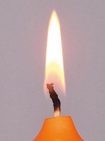 Ogień świeczki