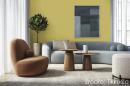 Salon w designerskim kolorze