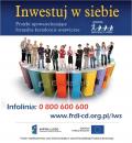 Inwestuj w siebie - Ostatnia szansa na informacje.