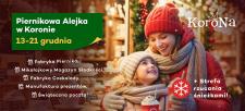 CH Korona zaprasza do „Piernikowej Alejki”: czeka świąteczna przygoda dla całej rodziny